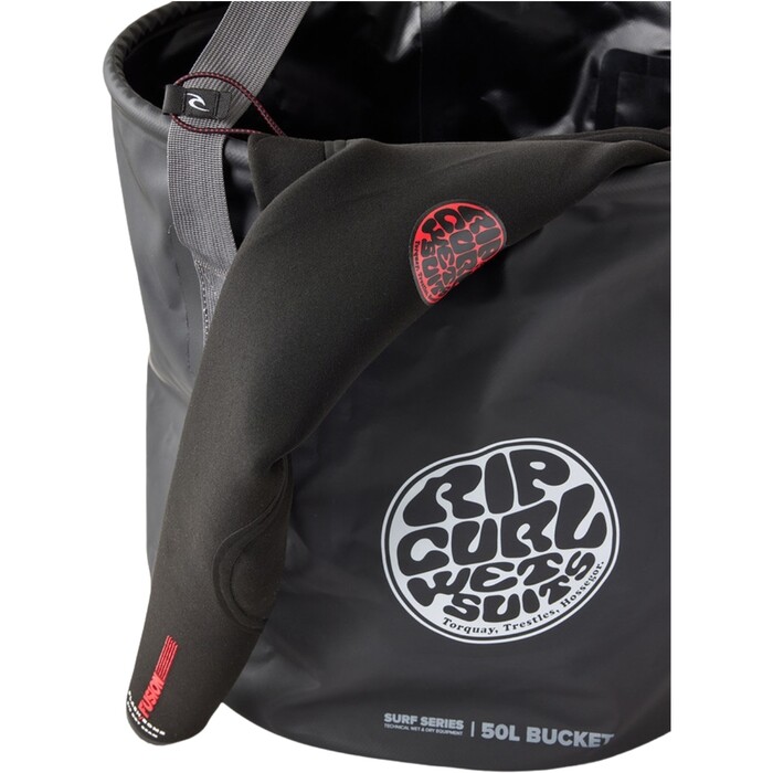 2024 Rip Curl Surf Series 50L Wickelkommode 14RMUT - Black / Grey